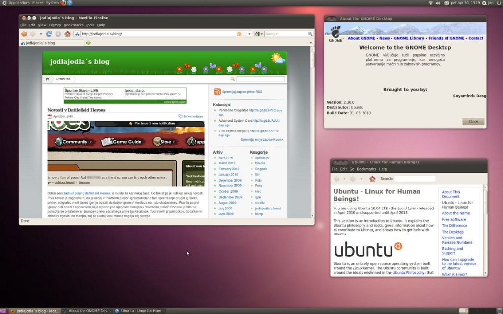 Ubuntu 10.04 LTS - jodlajodla.info