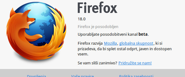 Firefox 18 beta 7 - jodlajodla.si